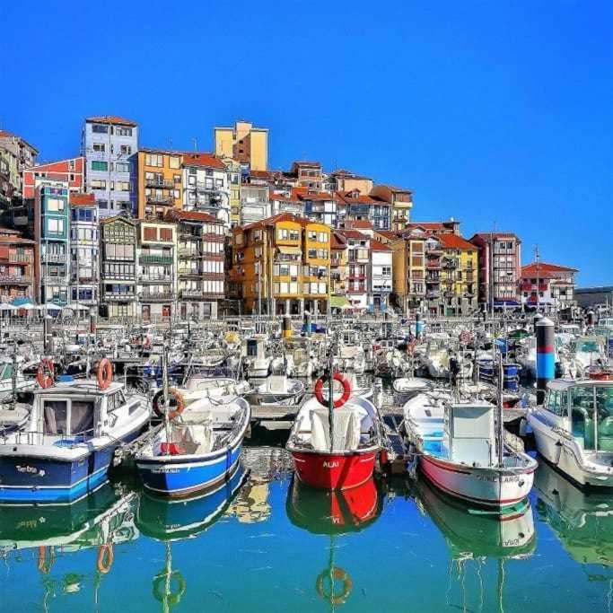 شقة Arostegi Etxea Bonito Piso Junto Al Puerto بيرميو المظهر الخارجي الصورة